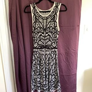 BCBG MaxAzria sweater knit sleeveless dress